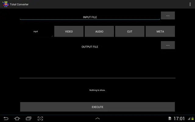 Video Converter ARMv6 Codec android App screenshot 1