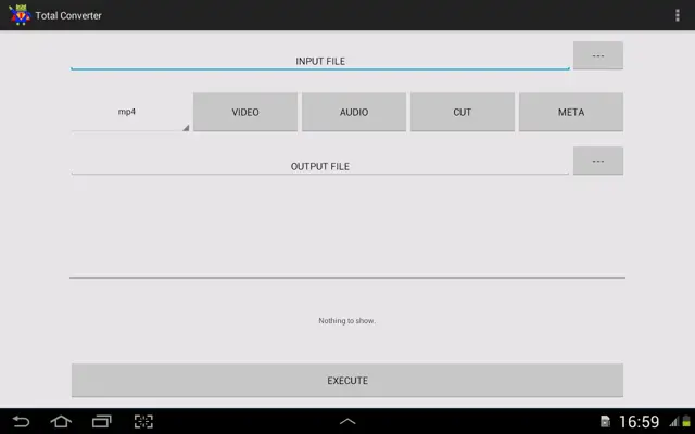 Video Converter ARMv6 Codec android App screenshot 3