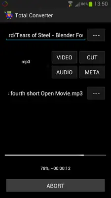 Video Converter ARMv6 Codec android App screenshot 4