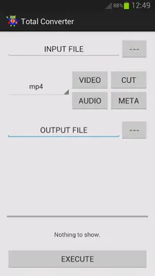 Video Converter ARMv6 Codec android App screenshot 6